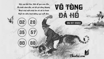 VÕ TÒNG ĐẢ HỔ 04/07/2023