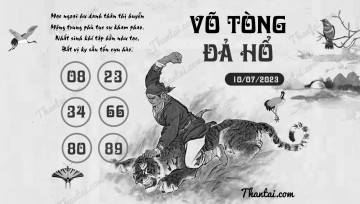 VÕ TÒNG ĐẢ HỔ 10/07/2023