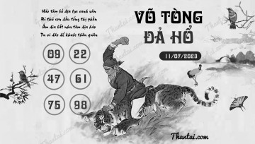 VÕ TÒNG ĐẢ HỔ 11/07/2023