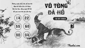 VÕ TÒNG ĐẢ HỔ 16/07/2023