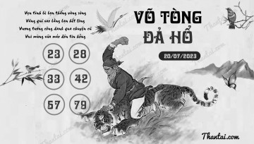 VÕ TÒNG ĐẢ HỔ 20/07/2023