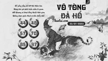 VÕ TÒNG ĐẢ HỔ 23/07/2023