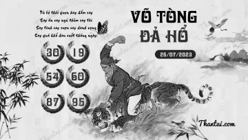 VÕ TÒNG ĐẢ HỔ 25/07/2023