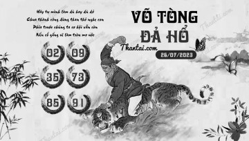 VÕ TÒNG ĐẢ HỔ 26/07/2023