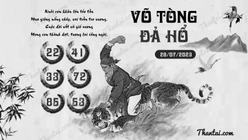 VÕ TÒNG ĐẢ HỔ 28/07/2023