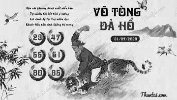 VÕ TÒNG ĐẢ HỔ 31/07/2023