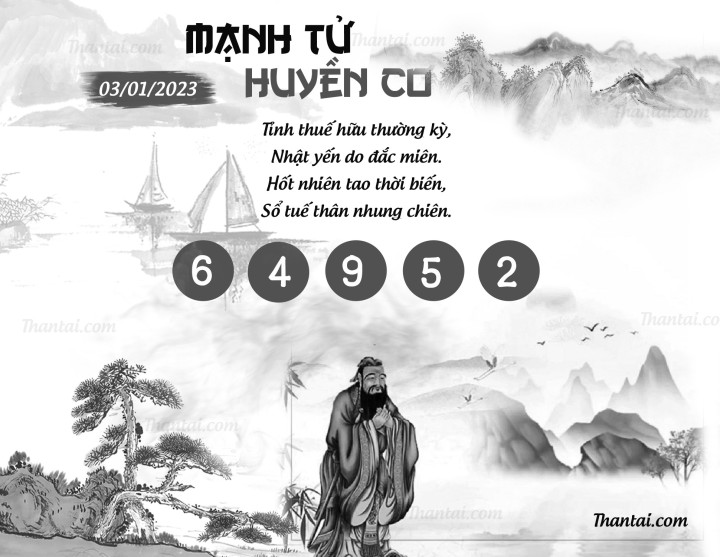 MẠNH TỬ HUYỀN CƠ 01/01/2023