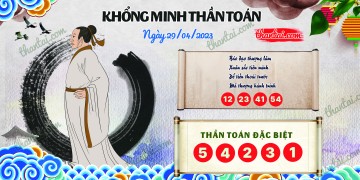 Khổng Minh Thần Toán 29/04/2023