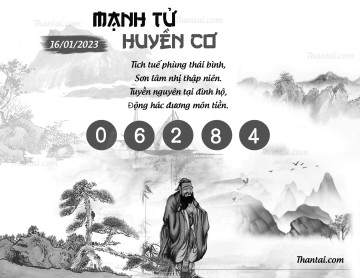 MẠNH TỬ HUYỀN CƠ 16/01/2023