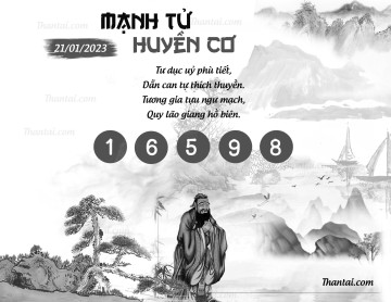 MẠNH TỬ HUYỀN CƠ 21/01/2023