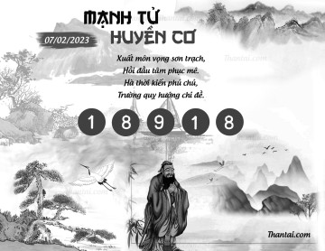 MẠNH TỬ HUYỀN CƠ 07/02/2023