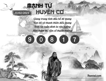 MẠNH TỬ HUYỀN CƠ 21/02/2023