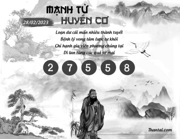 MẠNH TỬ HUYỀN CƠ 28/02/2023