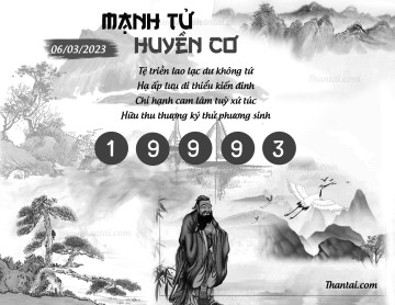 MẠNH TỬ HUYỀN CƠ 06/03/2023