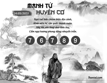 MẠNH TỬ HUYỀN CƠ 14/03/2023