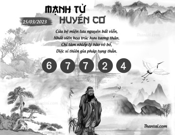 MẠNH TỬ HUYỀN CƠ 15/03/2023