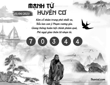 MẠNH TỬ HUYỀN CƠ 01/04/2023