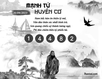 MẠNH TỬ HUYỀN CƠ 16/04/2023