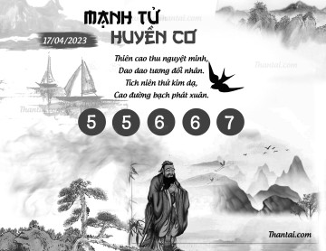 MẠNH TỬ HUYỀN CƠ 17/04/2023