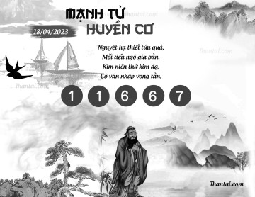 MẠNH TỬ HUYỀN CƠ 18/04/2023