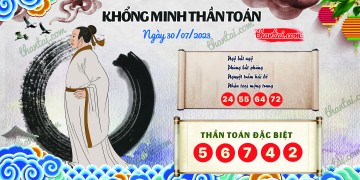 Khổng Minh Thần Toán 30/07/2023