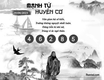 MẠNH TỬ HUYỀN CƠ 19/04/2023