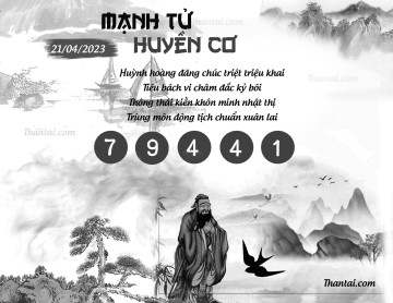 MẠNH TỬ HUYỀN CƠ 21/04/2023