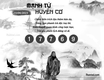 MẠNH TỬ HUYỀN CƠ 23/04/2023