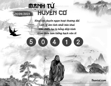 MẠNH TỬ HUYỀN CƠ 24/04/2023