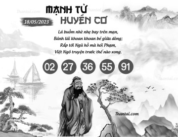 MẠNH TỬ HUYỀN CƠ 18/05/2023