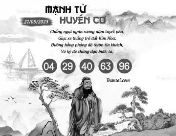 MẠNH TỬ HUYỀN CƠ 21/05/2023