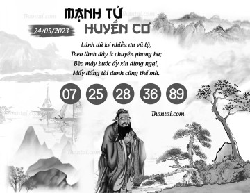 MẠNH TỬ HUYỀN CƠ 24/05/2023