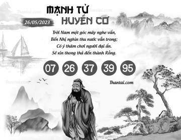 MẠNH TỬ HUYỀN CƠ 26/05/2023