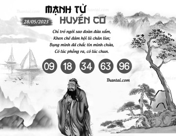 MẠNH TỬ HUYỀN CƠ 28/05/2023