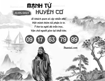 MẠNH TỬ HUYỀN CƠ 31/05/2023