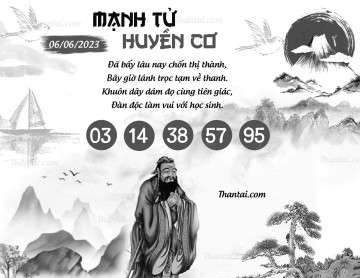 MẠNH TỬ HUYỀN CƠ 06/06/2023