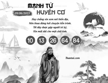 MẠNH TỬ HUYỀN CƠ 09/06/2023