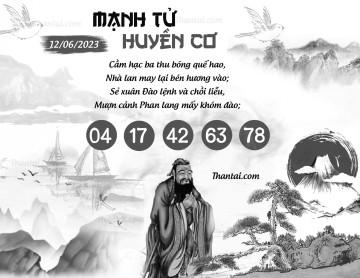 MẠNH TỬ HUYỀN CƠ 12/06/2023