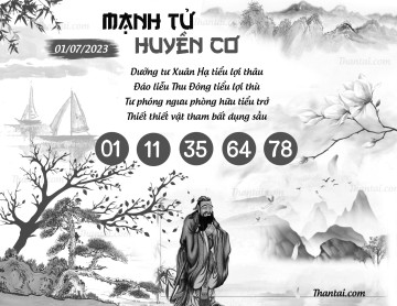 MẠNH TỬ HUYỀN CƠ 01/07/2023