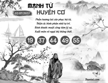 MẠNH TỬ HUYỀN CƠ 02/07/2023