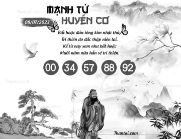 MẠNH TỬ HUYỀN CƠ 08/07/2023