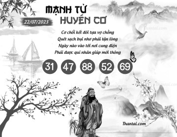 MẠNH TỬ HUYỀN CƠ 22/07/2023