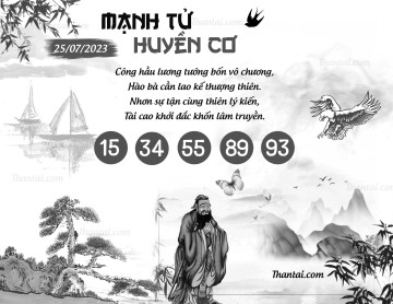 MẠNH TỬ HUYỀN CƠ 25/07/2023