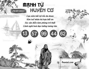 MẠNH TỬ HUYỀN CƠ 29/07/2023