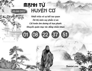 MẠNH TỬ HUYỀN CƠ 01/08/2023