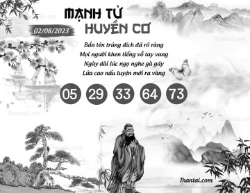 MẠNH TỬ HUYỀN CƠ 02/08/2023