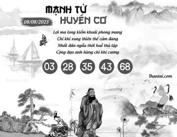 MẠNH TỬ HUYỀN CƠ 08/08/2023