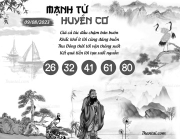 MẠNH TỬ HUYỀN CƠ 09/08/2023