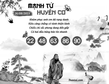 MẠNH TỬ HUYỀN CƠ 16/08/2023