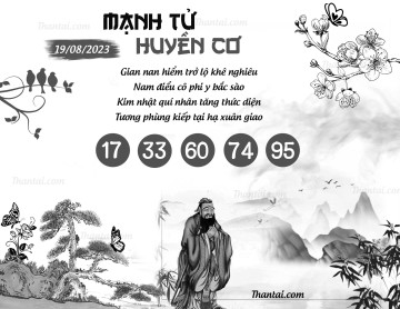 MẠNH TỬ HUYỀN CƠ 19/08/2023